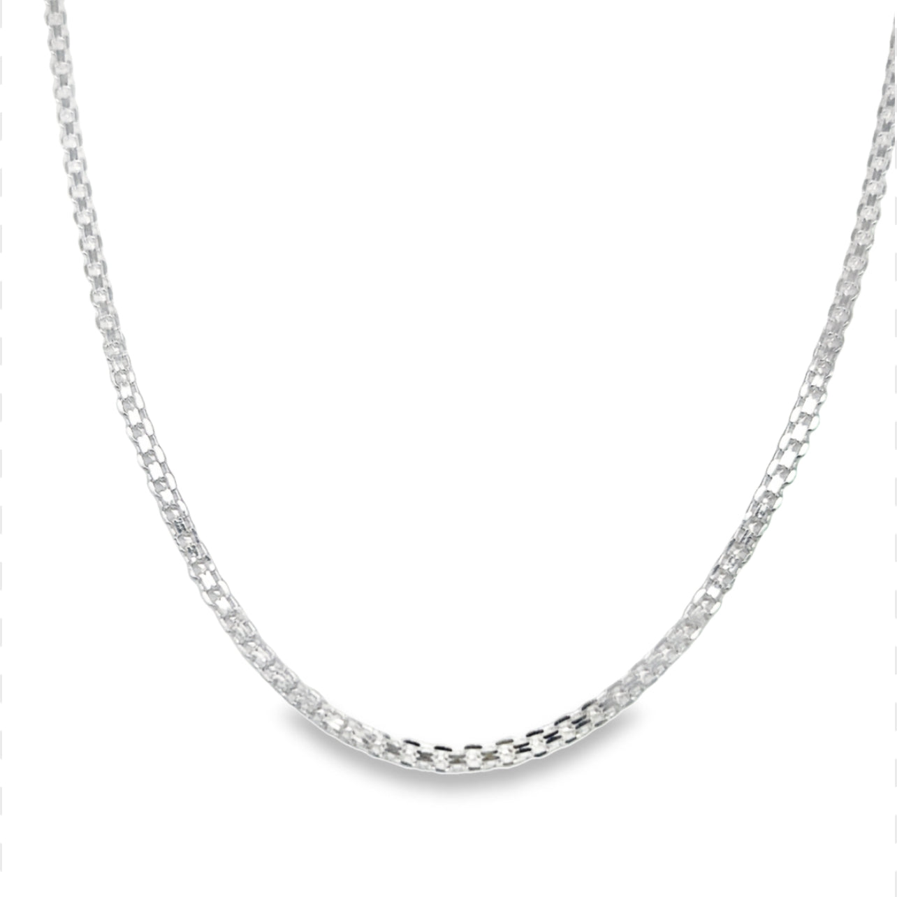 CA308 Bismark Chain Necklace 2mm