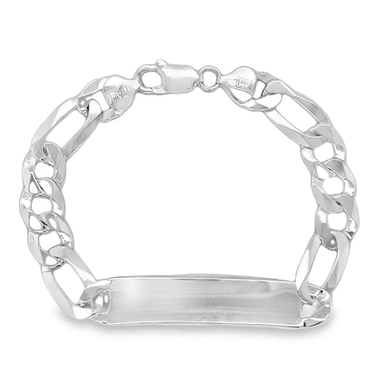 M400 Figaro ID Bracelet 9.98mm