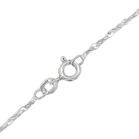 CA223 Diamond Cut Chain Necklaces 1.5mm