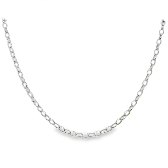 CA218 Rolo Chain Necklace 3.5mm