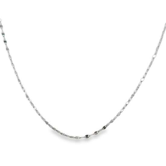 CA200 Flakes Design Chain Necklace 1.5mm