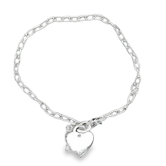 M388 Pulsera Corazón 3mm