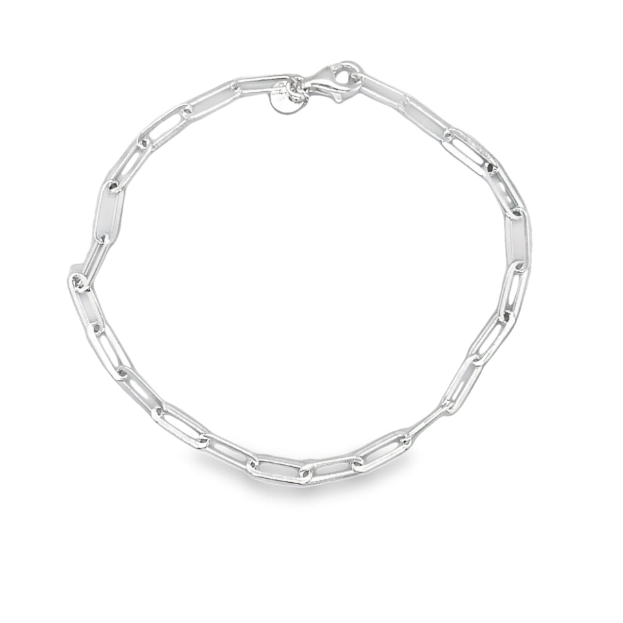 M386 Paperclip Chain Bracelet 3mm