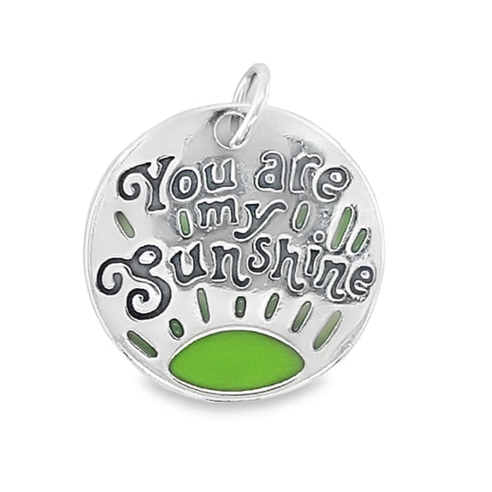 D1240 Green Sunshine Pendant