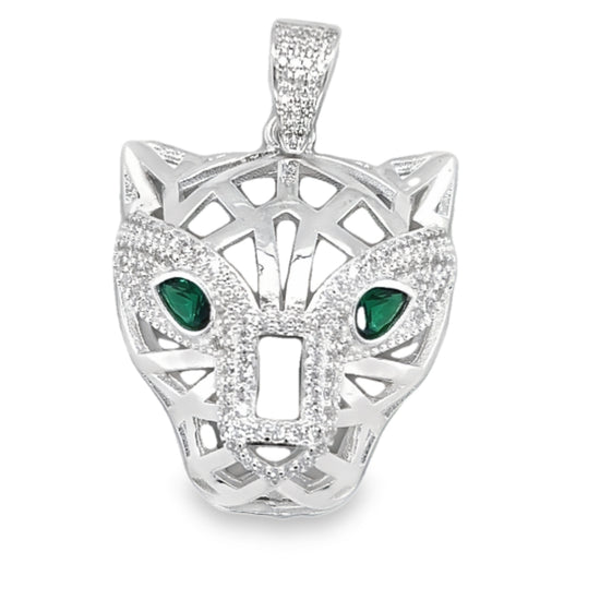 D1365 Tiger CZ Pendant