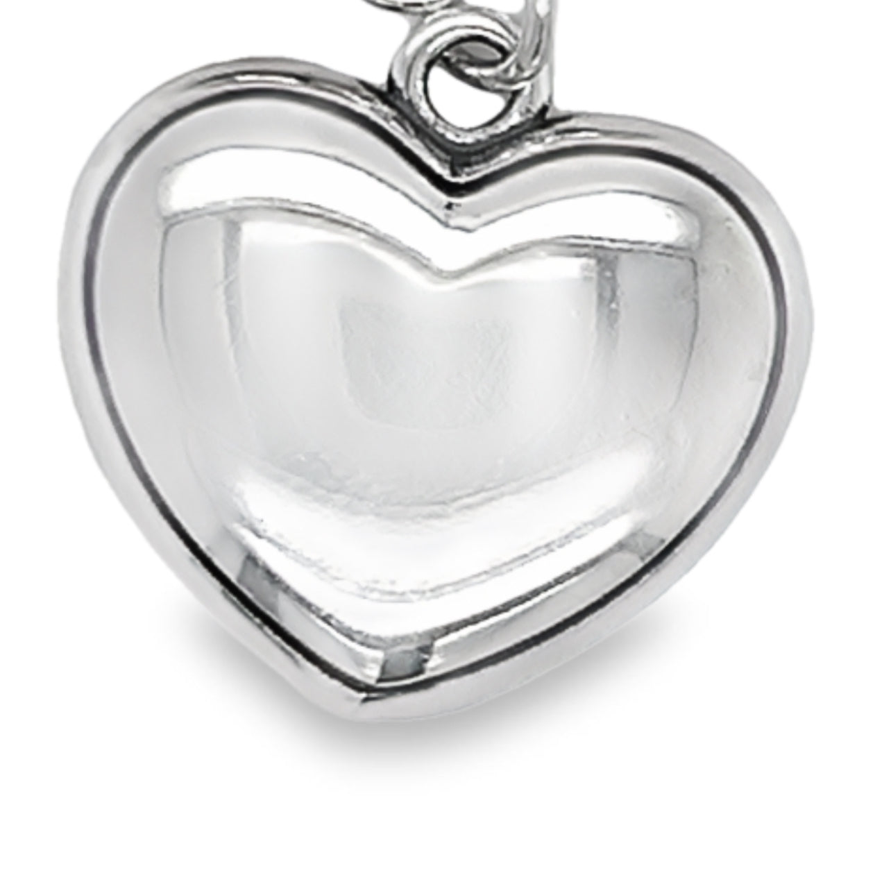 D1172 Pink Ornate Heart Locket Charm