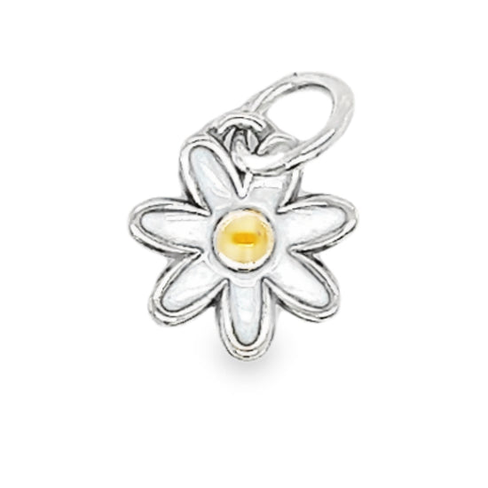 D1650 Mini white Flower pendant