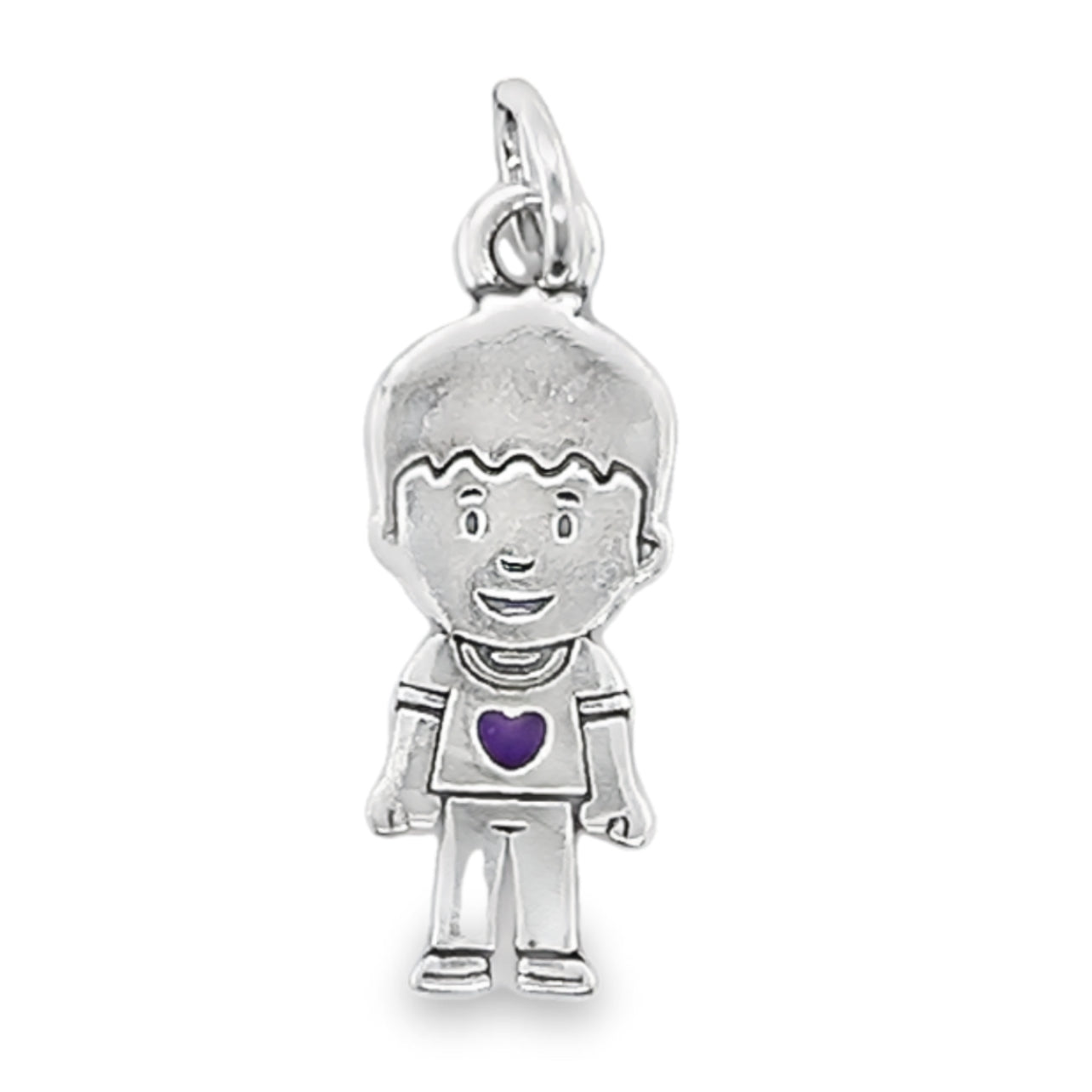 D1263 Purple Boy Pendant