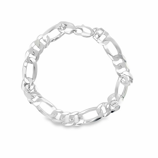 M410 Figaro Chain Bracelet 10mm