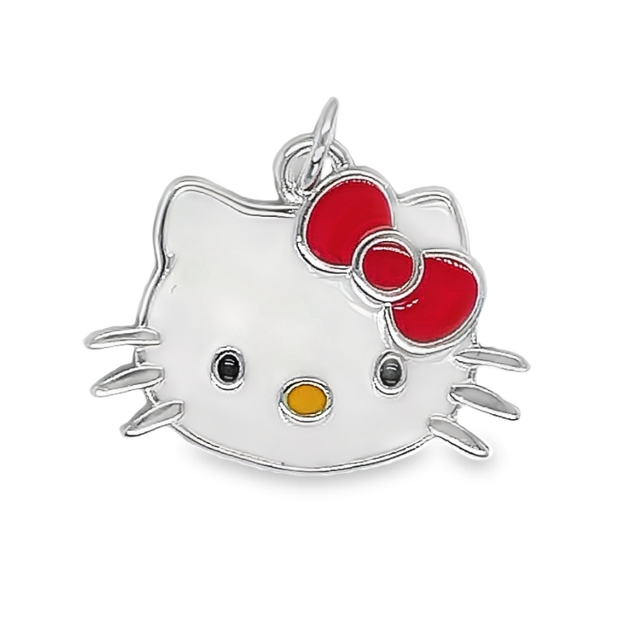 D1839 Kitty Face Pink Pendant