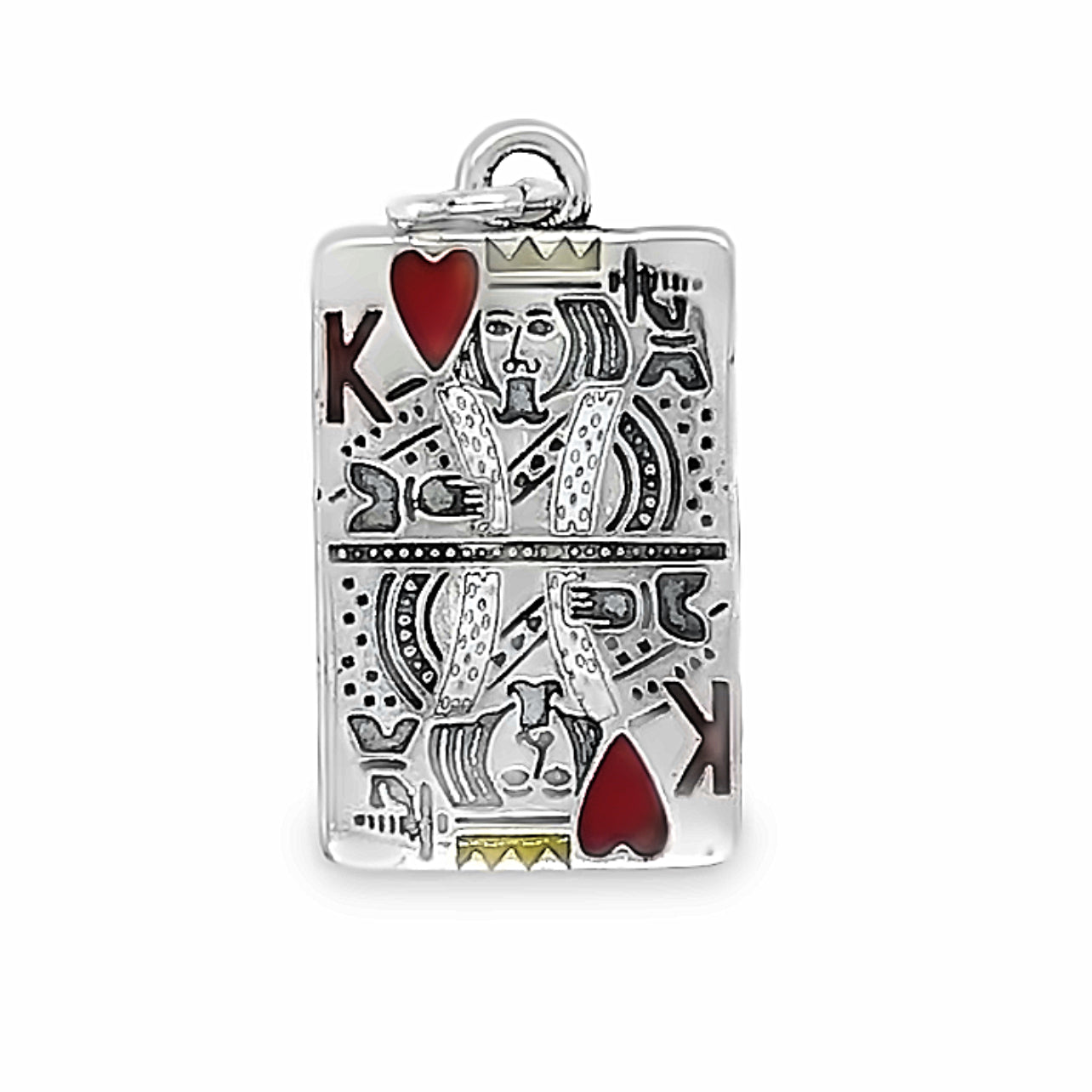 D1797 King Card Pendant