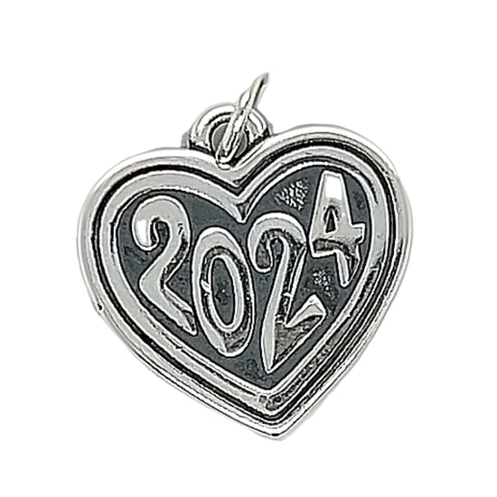 D1793 2024 Heart Pendant