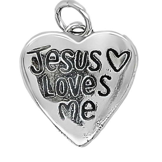 D1926 Jesus Loves Me Pendant