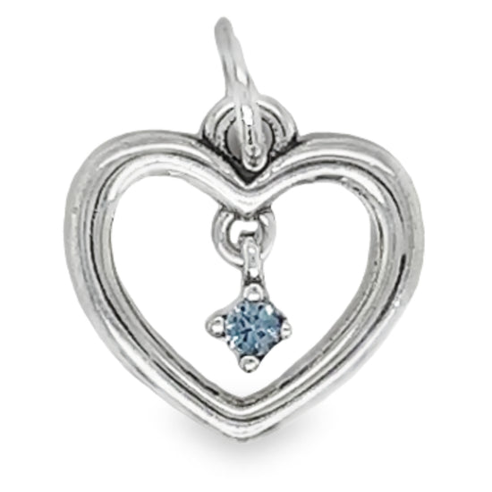 D1953 Heart Color Pendent