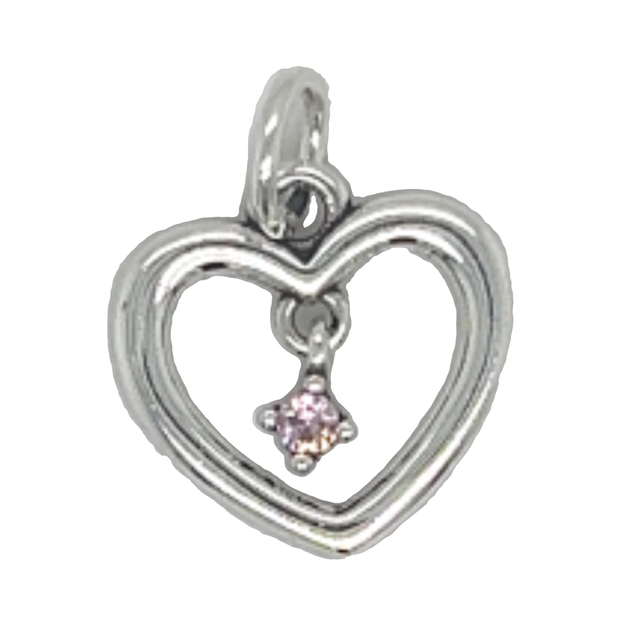 D1953 Heart Color Pendent