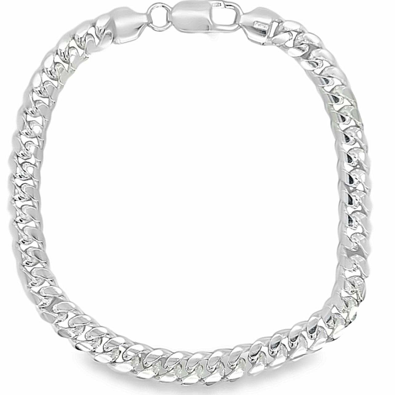 M458 Curb Miami Chain Bracelet 7mm