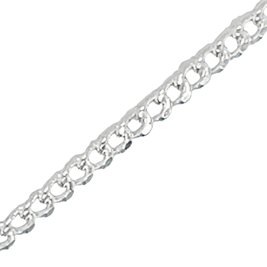 CA344 Curb Cuban Chain Necklace 1.5mm