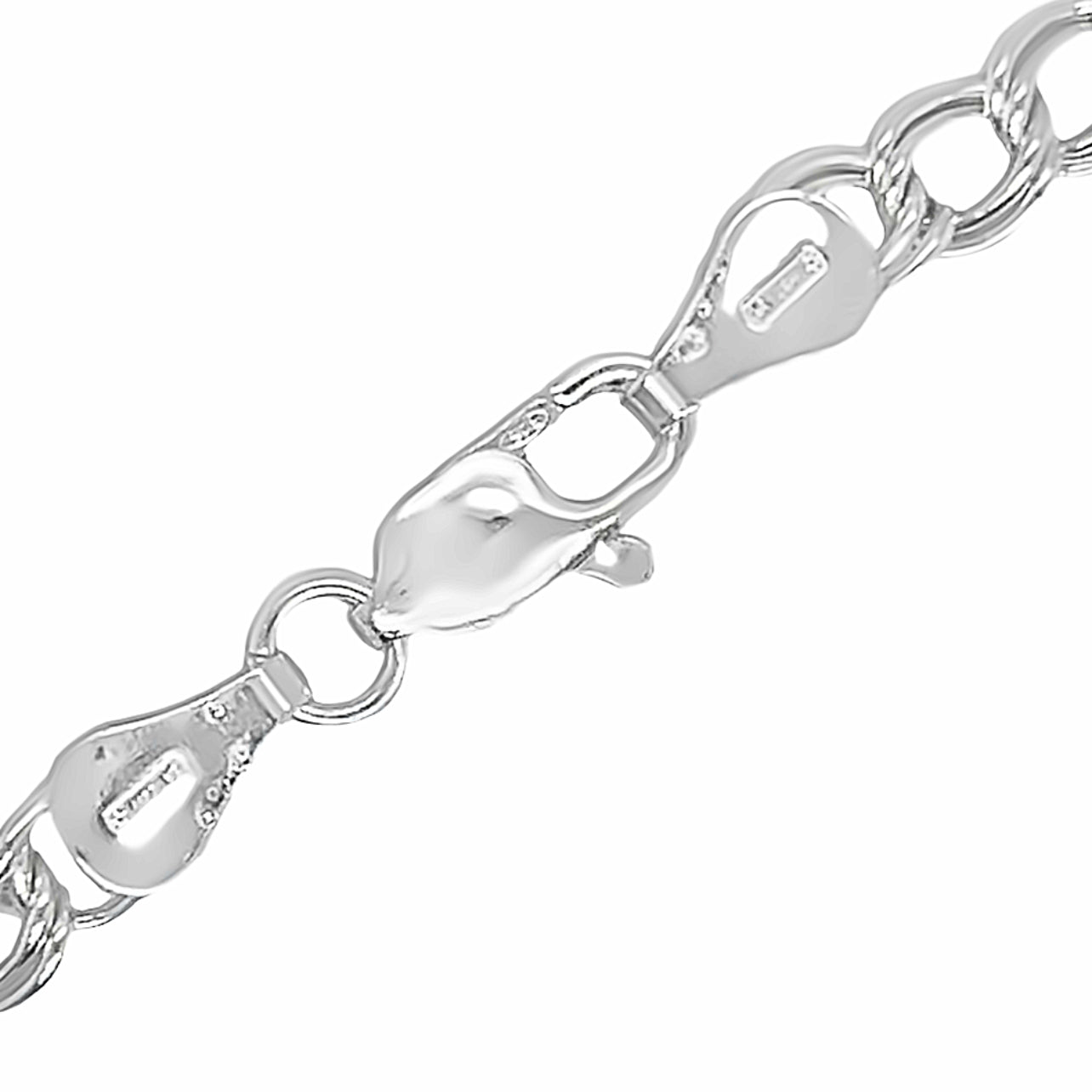 CA350 Double Linked Chain Necklace 5mm