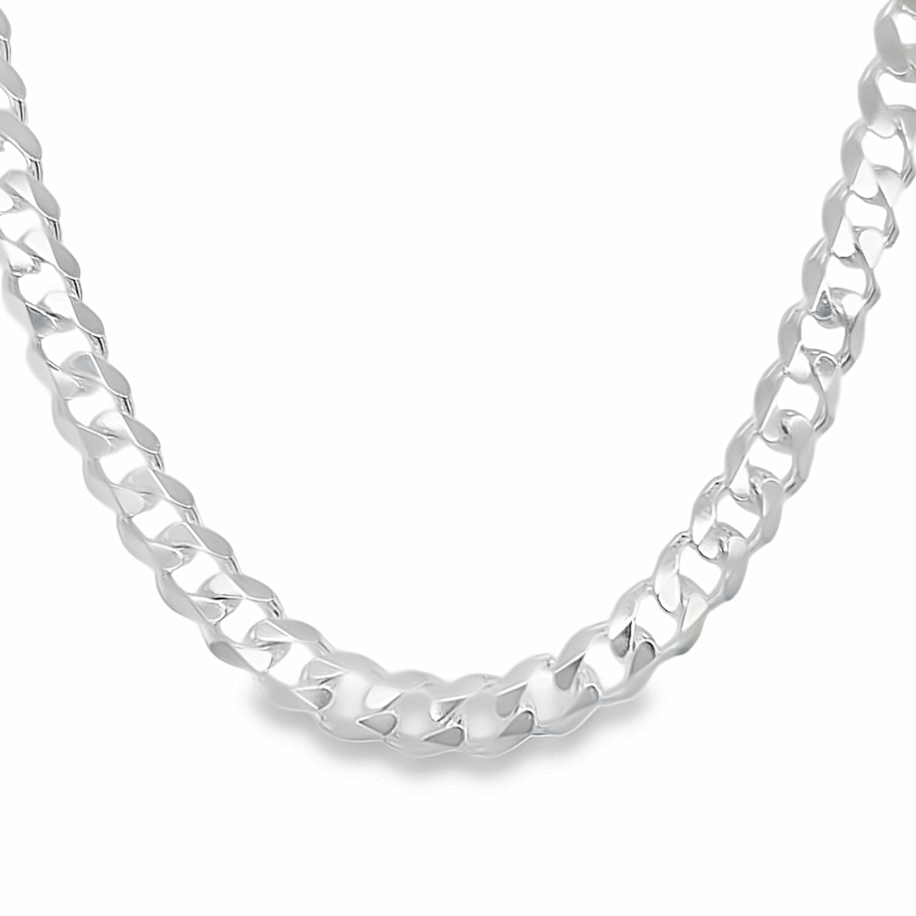 CA347 Cuban Curb Chain Necklace 6.5mm