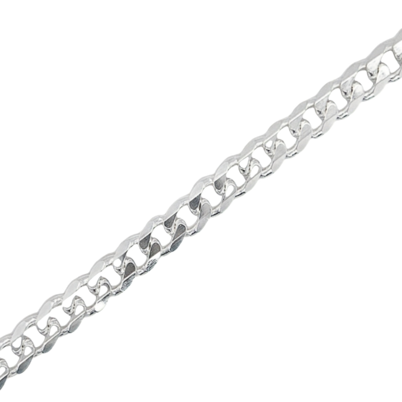 CA347 Cuban Curb Chain Necklace 6.5mm