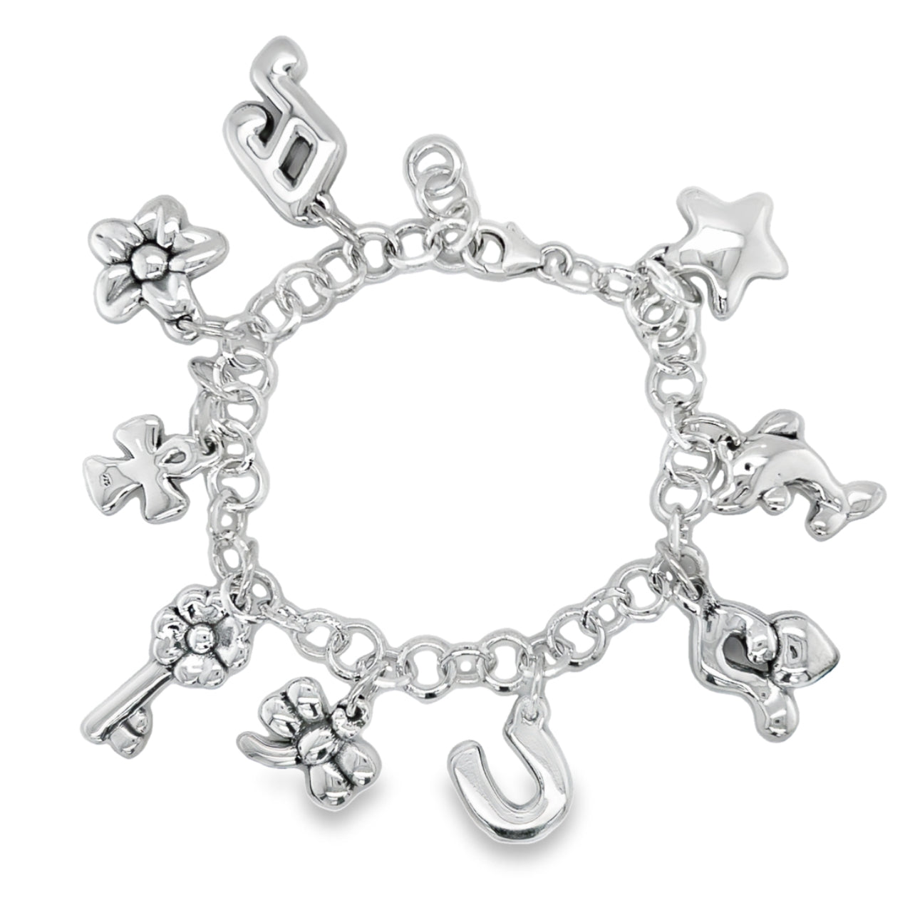 M469 Charm Bracelet 8"