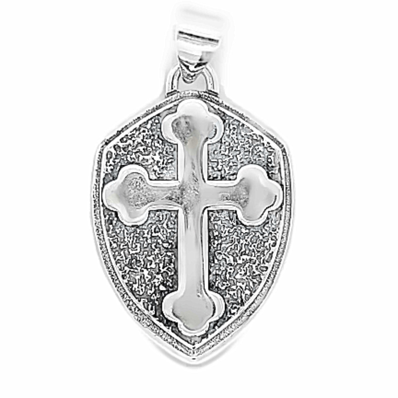 D1979 Big Shield Cross Pendant