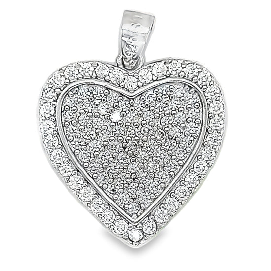 D1907 Princess Heart Pendant