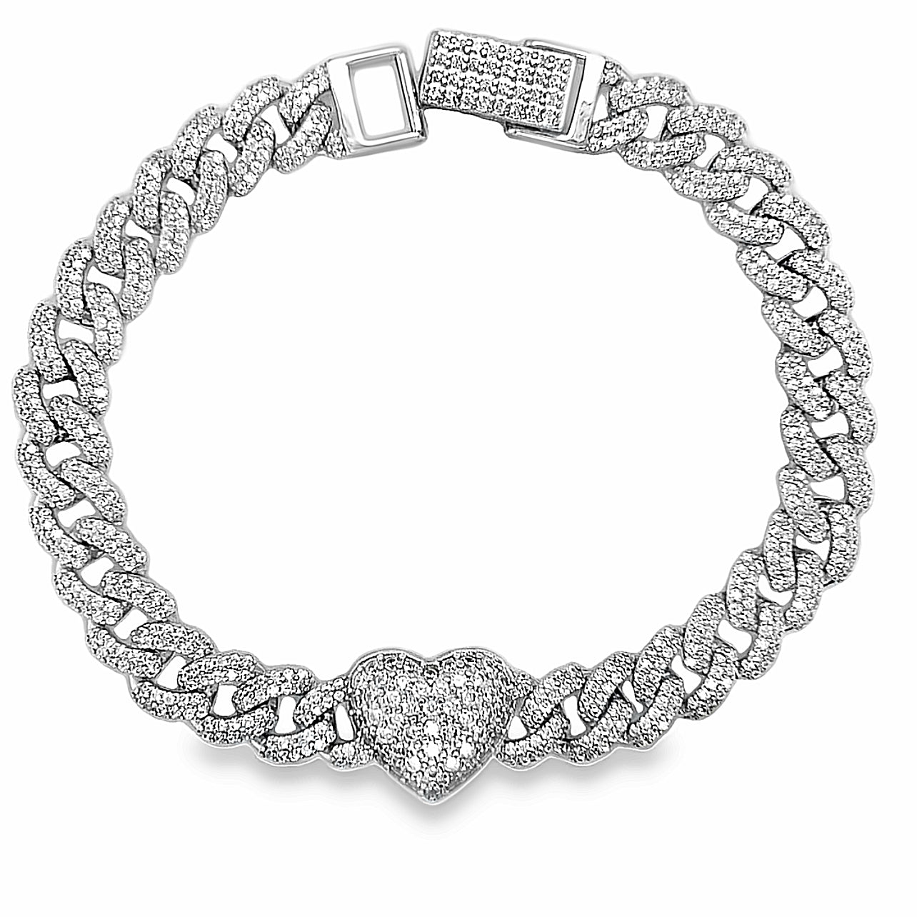 M441 Princess Heart Monaco Bracelet