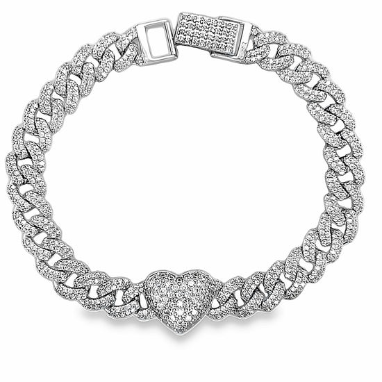 M441 Princess Heart Monaco Bracelet