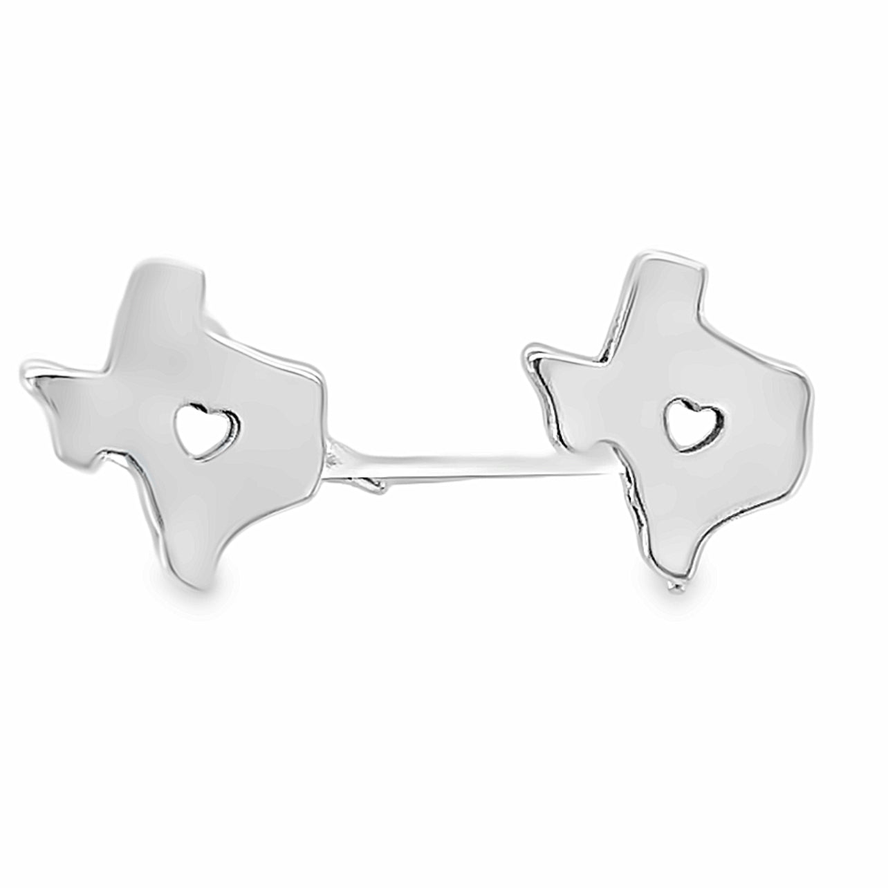 A541 Texas Map Post Earrings