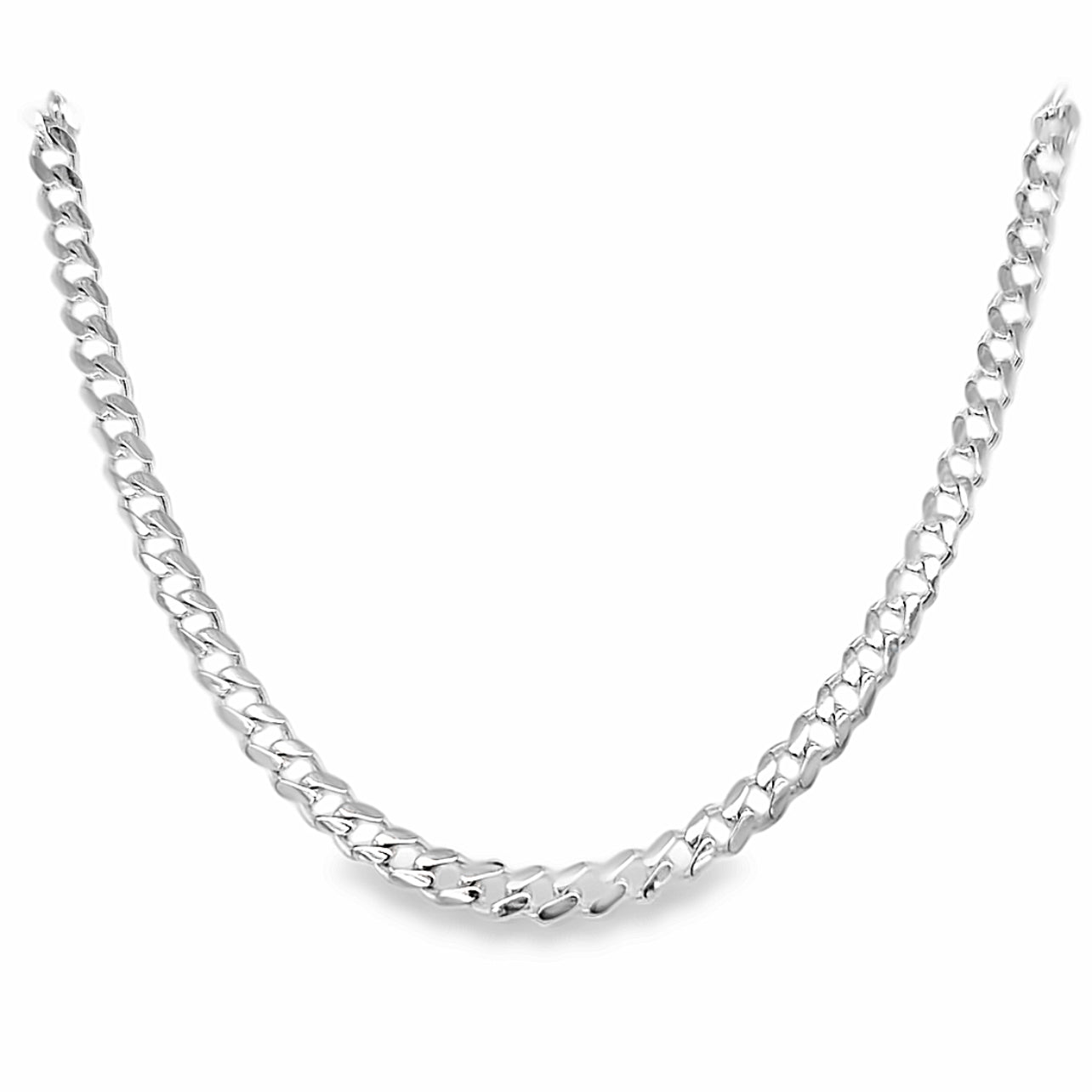 CA468 Cuban Curb Chain L120 4mm