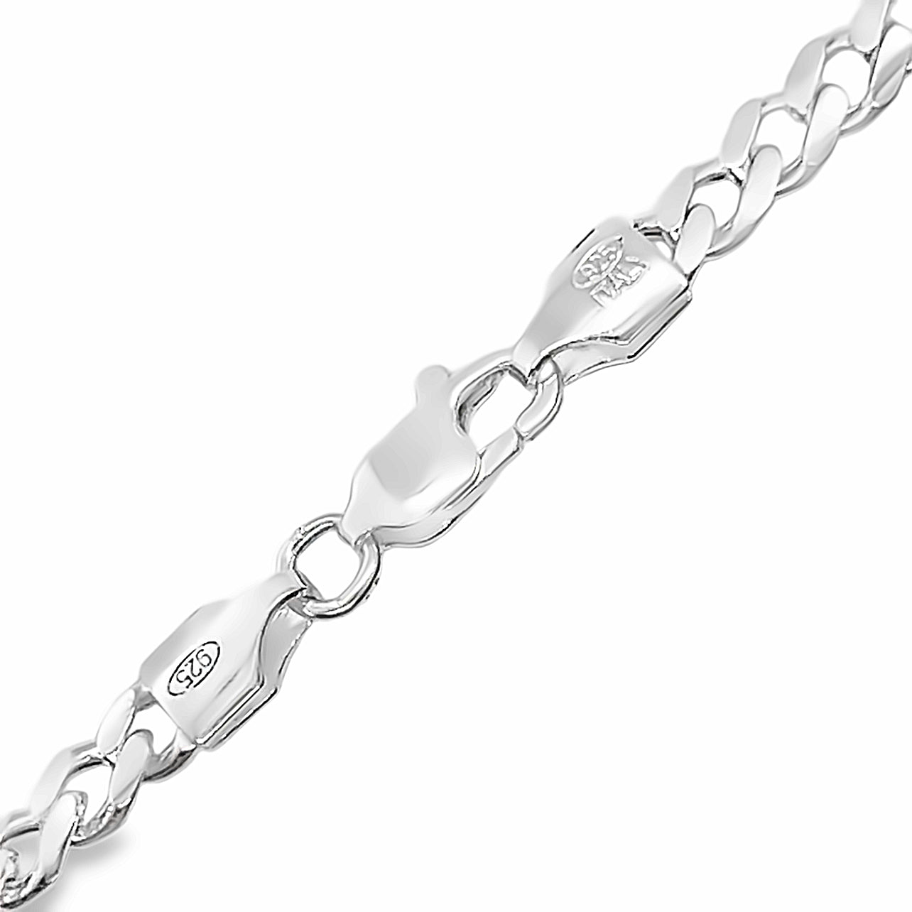 CA468 Cuban Curb Chain L120 4mm