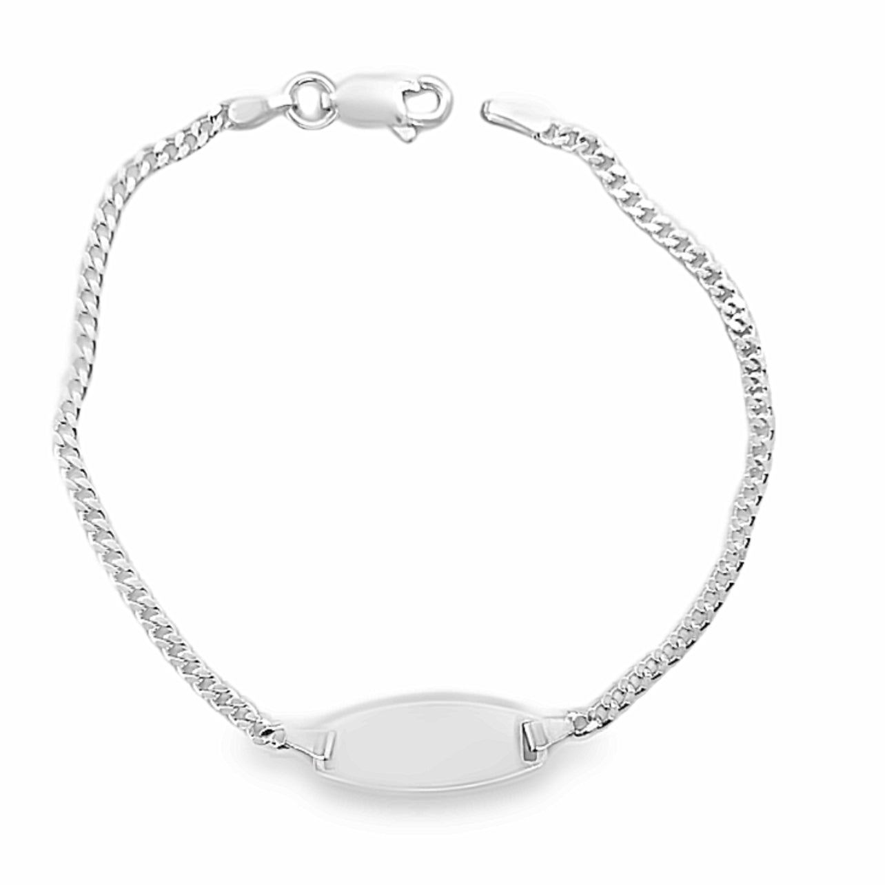 M490 Curb Baby ID Chain Bracelet