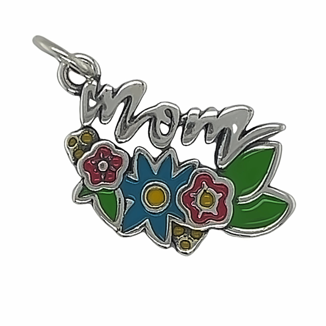 D1965 Mom Flower Color Pendant