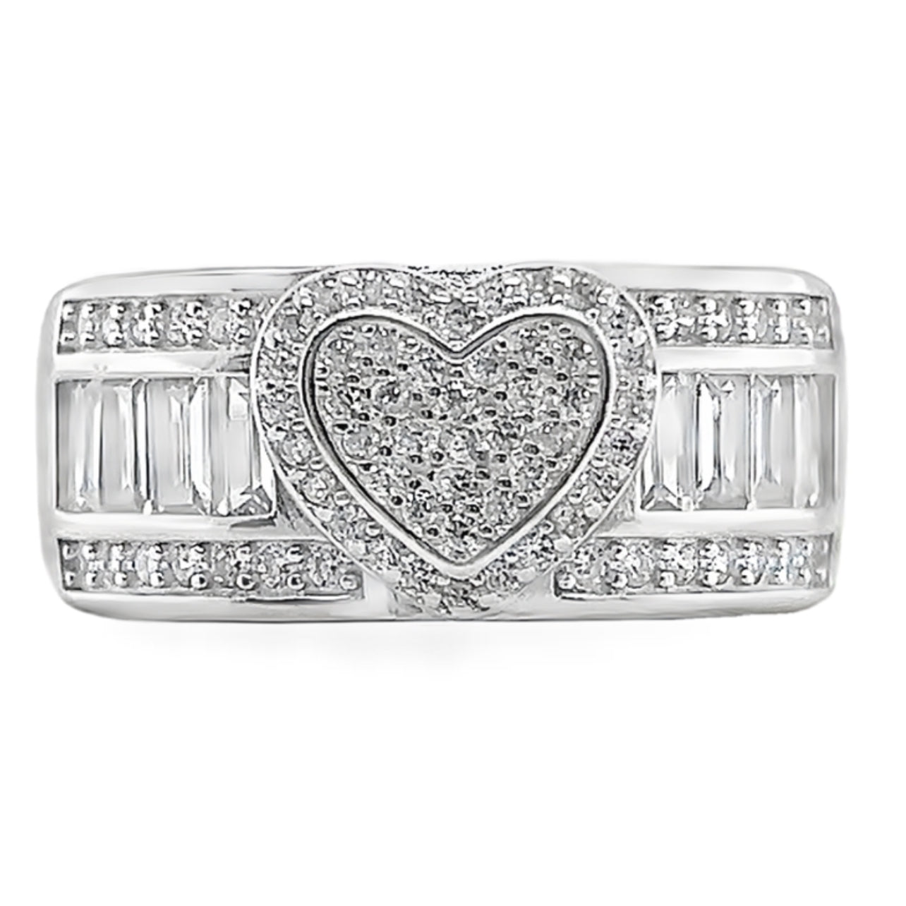 R972 Heart Princess Ring