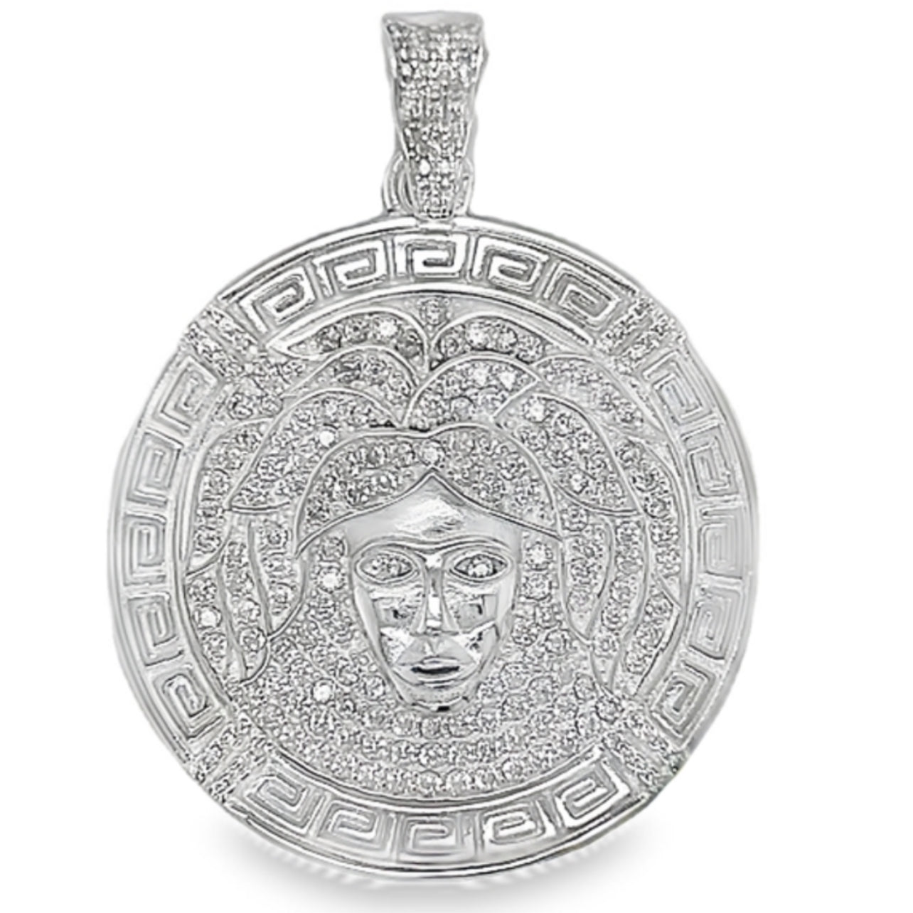 D1369 Medusa CZ Pendant