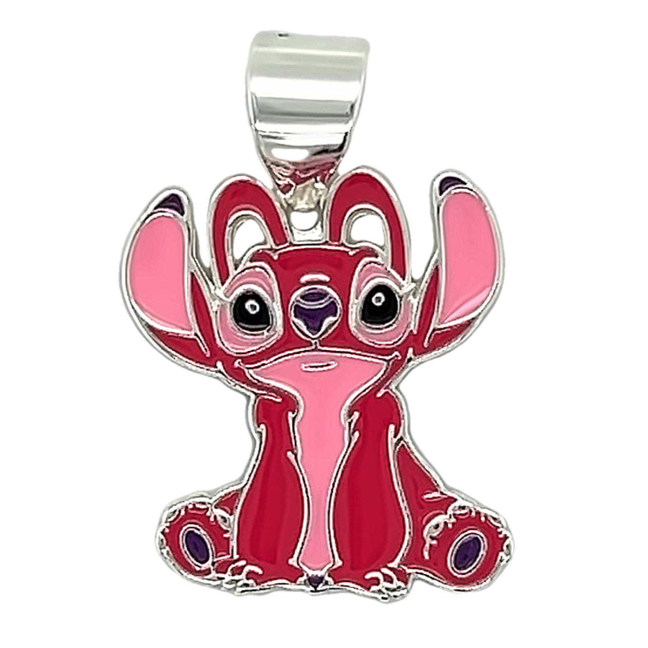 D1774 Pink Girl Monster Pendant