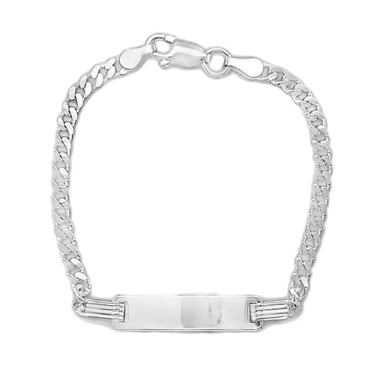 M522 Curb Baby Id Bracelet 3.2mm