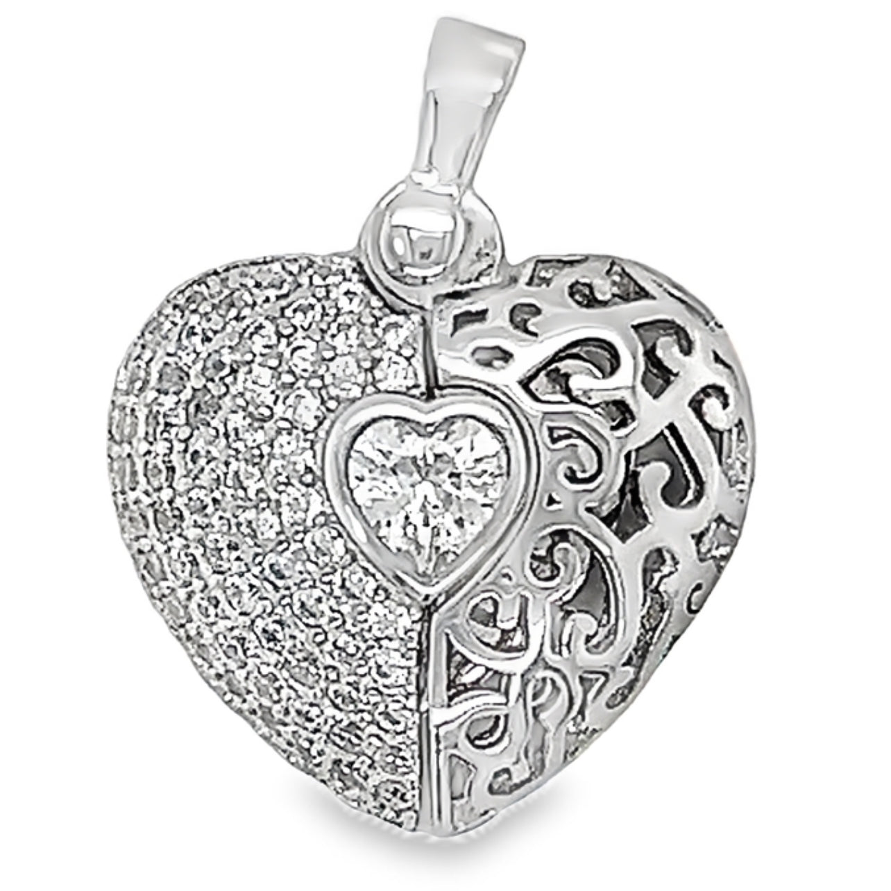 D2121 Heart That Opens Pendant