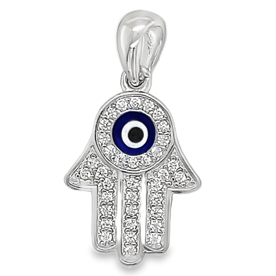 D2122 Hand With Eye Pendant