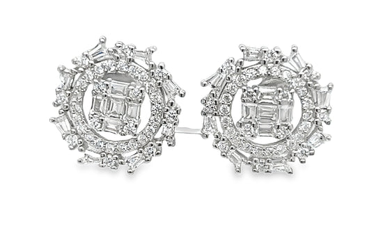 P139 Round Post Earrings