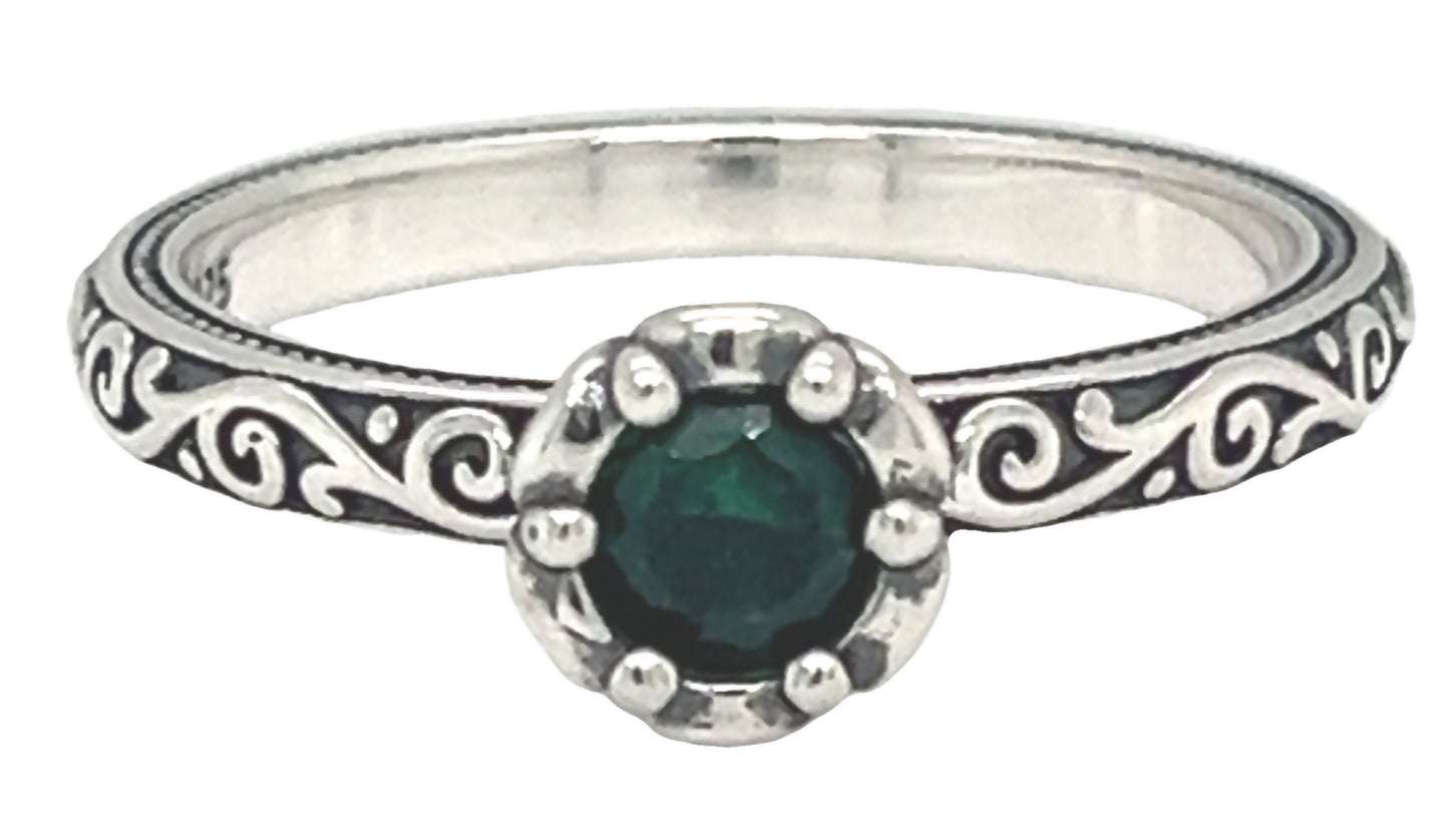 R1000 Stone Ring Green