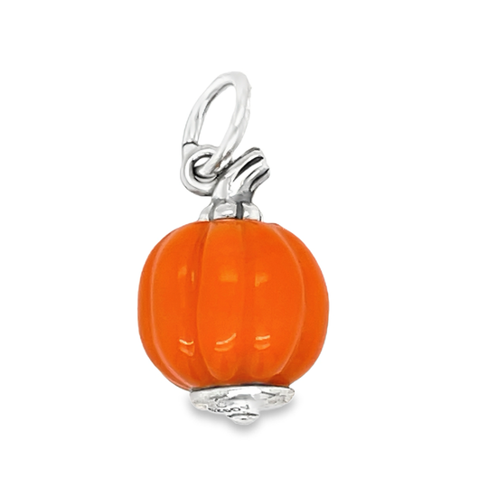 D2353 Orange Pumpkin Pendant