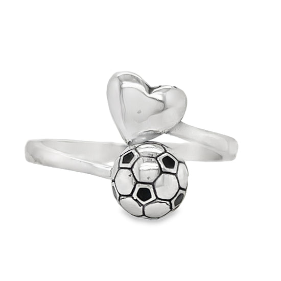 Balón de fútbol R511 con anillo de corazón