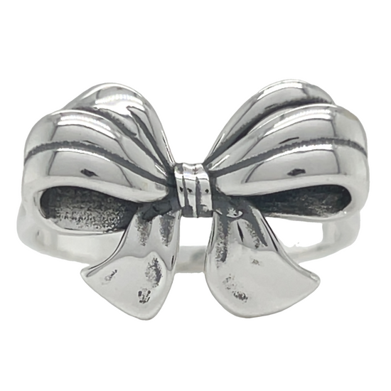 R564 Vintage Ribbon Ring