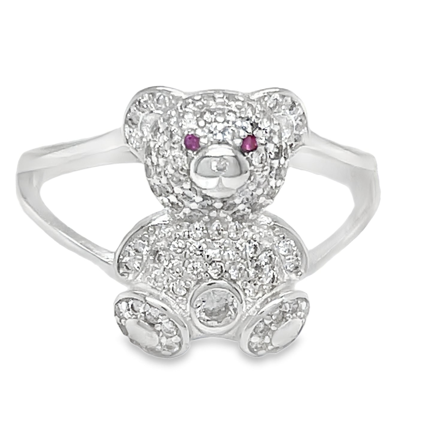 R500 Bear CZ Pavé Anillo