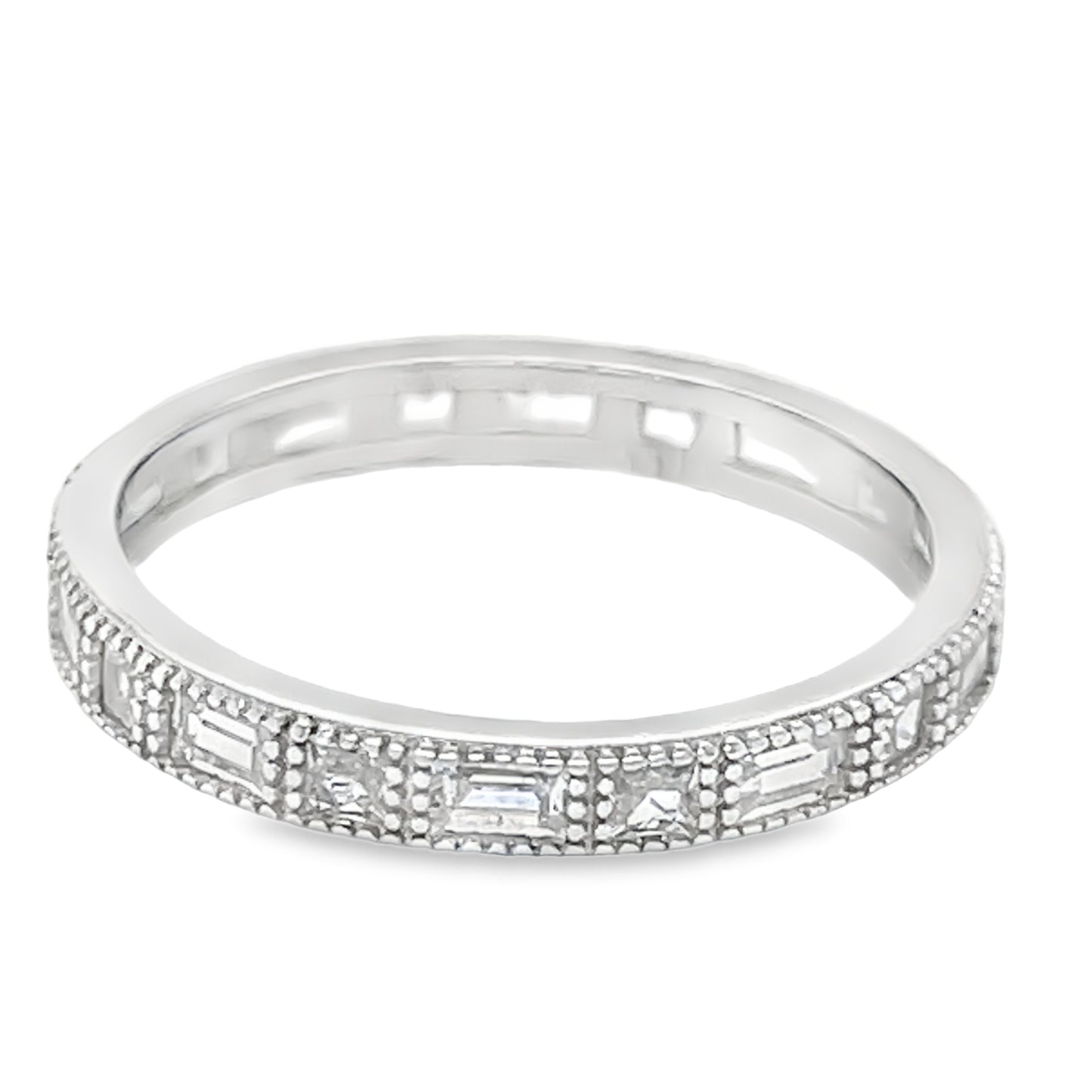 R399 Small CZ Pave Band