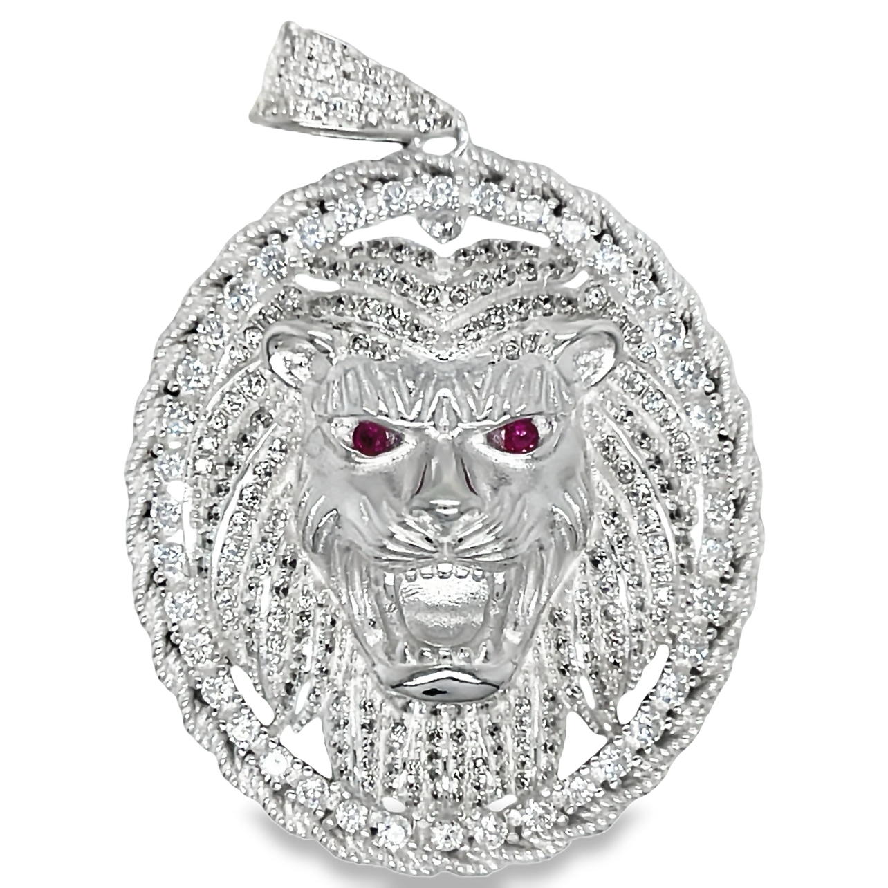 D1372 Lion CZ Pendant