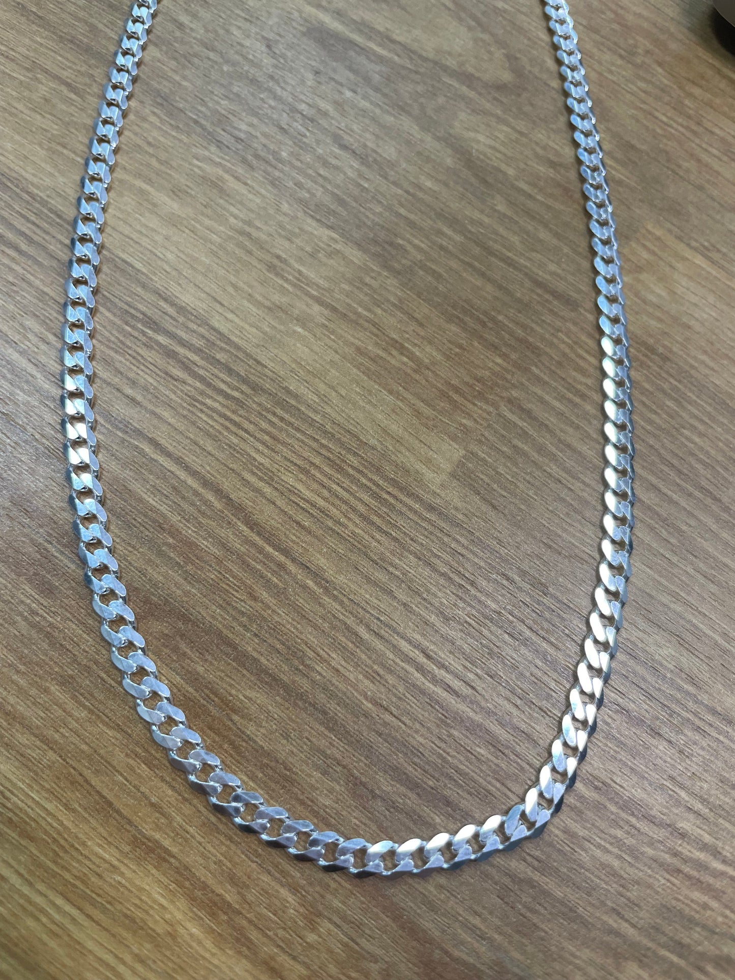 CA316 Cuban Curb Chain Necklace L120 4.5MM