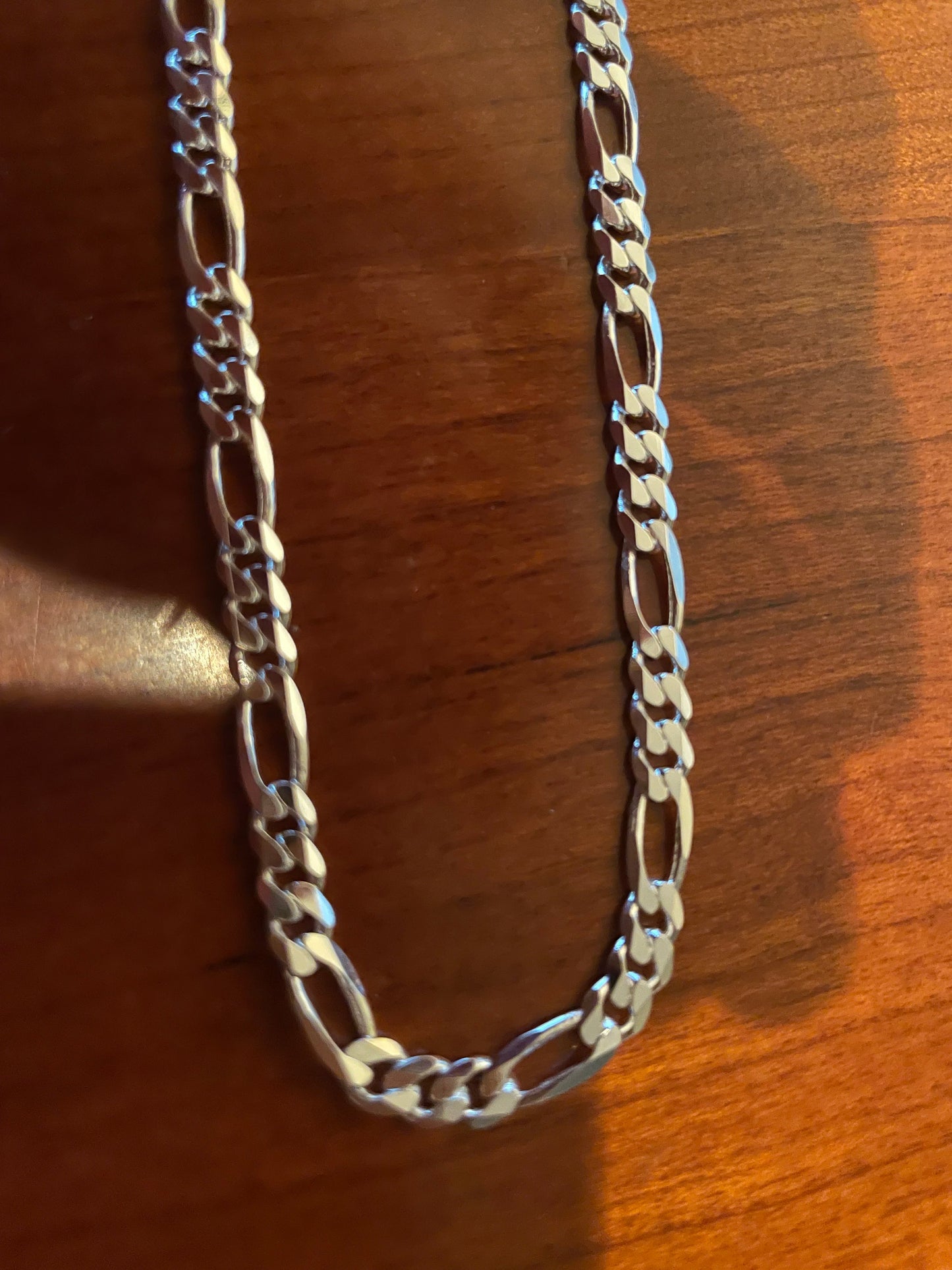 CA318 Figaro Chain Necklace 4.5mm